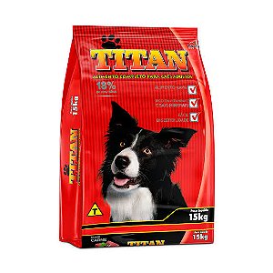 Ração Titan Adultos Carne 10kg