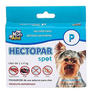 Hectopar Cães P 0,4ml – 1 a 4kg