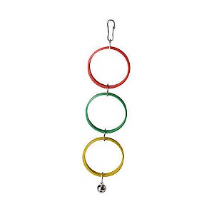 Argola Tripla para Periquito