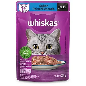 Whiskas Sachê Jelly Peixe 85g