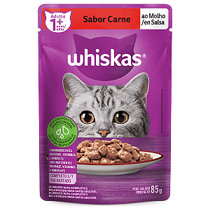 Whiskas Sachê Carne 85g