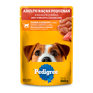 Pedigree Sachê Cordeiro 100g