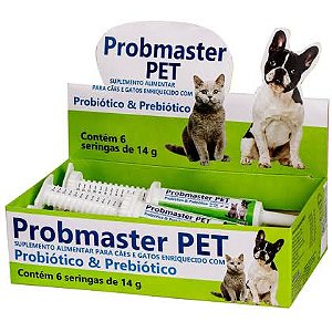 Probmaster Pet Probiótico e Prebiótico 14g