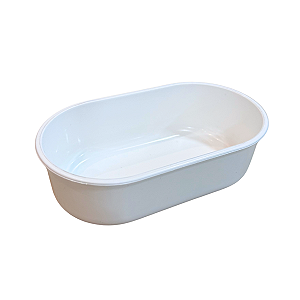 Banheira Oval Pequena para Pássaros