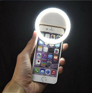 Selfie ring light para celular