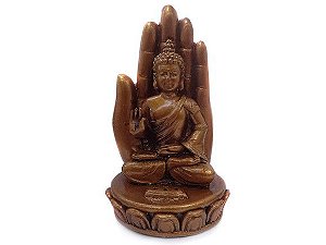 Incensário Mão Com Buda | 3 Varetas