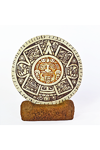 Calendário Maia Decorativo com Suporte