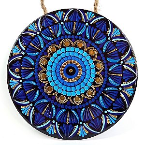 Mandala de Parede Azul n.1
