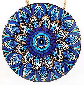 Mandala de Parede Azul n.2