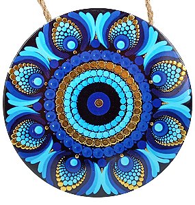 Mandala de Parede Azul n.5