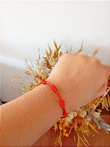 Pulseira Kabbalah 7 Nós de Proteção