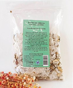 Banho de Arruda com Sal Grosso