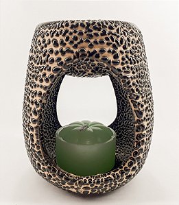 Aromatizador de Cerâmica Textura - Preto
