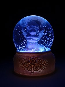 Globo de Neve com Anjo Luminoso
