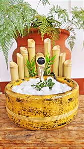 Fonte de Água Decorativa Bambu