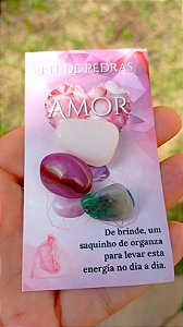 Kit 3 Pedras do Amor