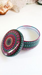 Vela Aromática na Lata - Mandala