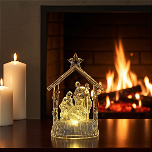 Presépio com Luz de LED