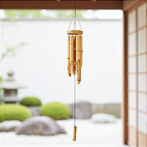 Sino dos Ventos Feng Shui Bambu