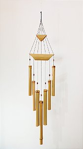 Sino dos Ventos em Bambu Natural
