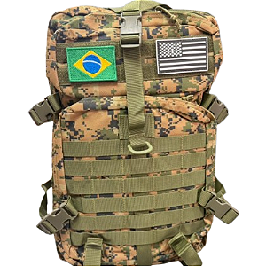Mochila tática Camuflada.