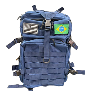 Mochila tática Azul Marinho.
