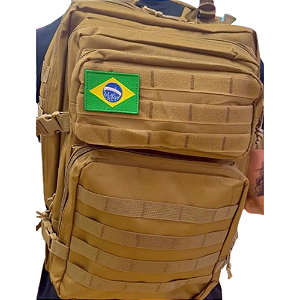 Mochila tática Areia.