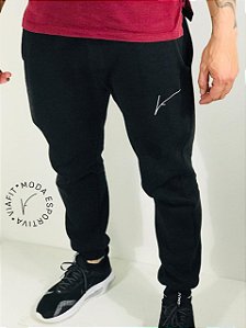 Calça de Moletinho Preta