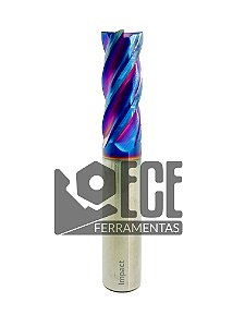 Fresa Toroidal METAL DURO BLUE 65HRC 4C R0.5 8mmx20x60 H8