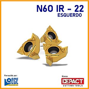 N60 IR - 22 LT10 PVD - Para rosca