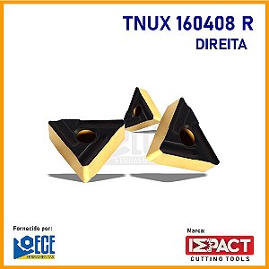 TNUX 160408 R LT10 PVD - Torneamento