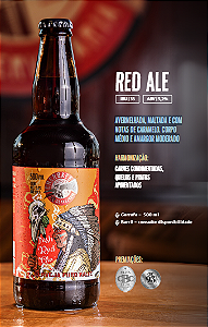 Cerveja Cherokee RED ALE 500ML