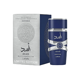 Perfume Lattafa Asad Zanzibar Limited Edition EDP Masculino 100ml