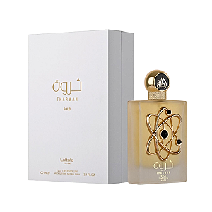 Perfume Lattafa Tharwah Gold EDP Feminino 100ml