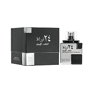 Perfume Lattafa 24 Carat White Gold EDP Unissex 100ml