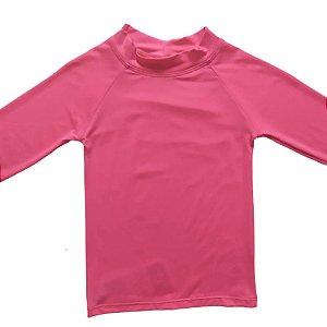 Camisa Com Proteção Solar Infantil Rosa 6010