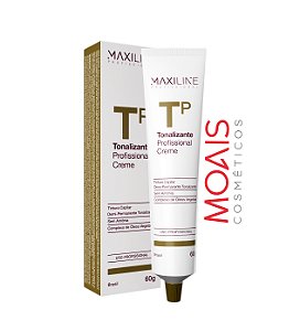 12 Tubos de TONALIZANTE Profissional Creme Maxiline Diversos - 60g