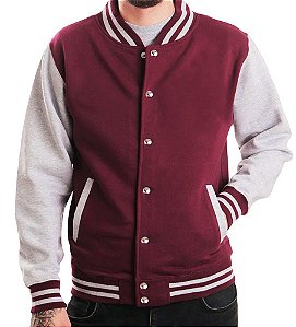 jaqueta college masculina personalizada