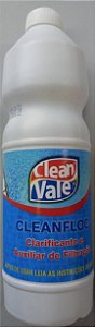 Clean Vale Cleanfloc Clarificante E Auxiliar De Filtração 1L