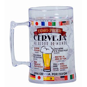 Maxxi House Caneca Gel Cerveja Por Favor 410ML