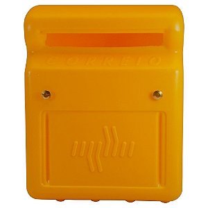 Astra Caixa Plástica Para Correspondência Amarela
