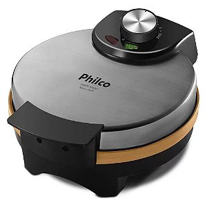 Philco Waffle Maker Elétrica Maxx Gold 850W