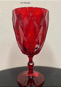 Plastifesta Taça De Poliestireno Diamante Vermelho 300ML