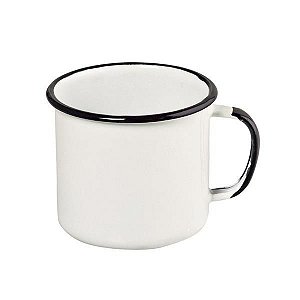 Ewel Caneca Esmaltada Branca Nº12 1,1L