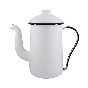 Ewel Bule Esmaltado Para Café Tradicional Branco Nº14 1,5L