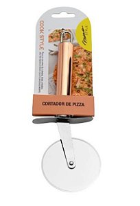 Mimo Style Cortador Para Pizza Em Inox Bronze 20,6CM