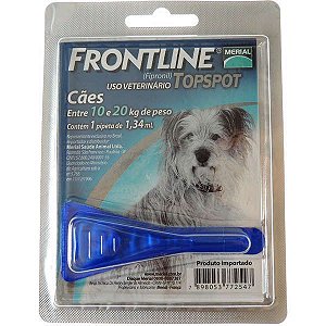 Frontline Antipulgas e Carrapatos Top Spot para Cães de 10 a 20 Kg 1,34ML