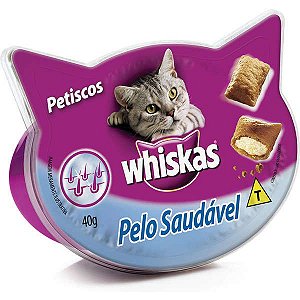 Whiskas Temptations Pelo Saudável 40GR