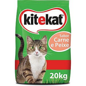 KiteKat Ração Gatos Carne e Peixe 20KG