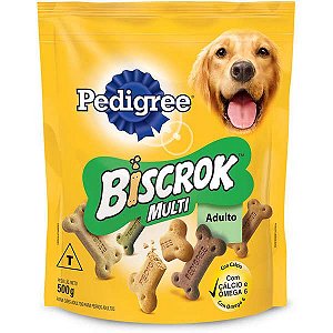 Pedigree Biscoito Biscrok Multi Adulto 500G